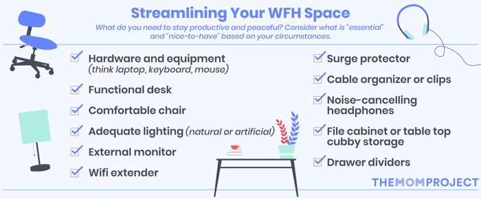 Streamlining your WFH space