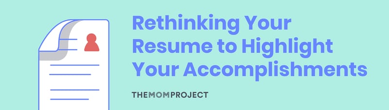 Rethinking your resume