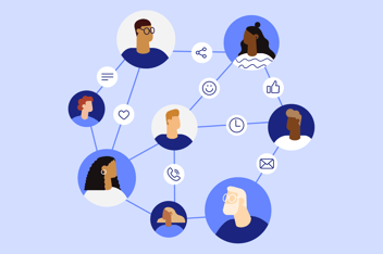 staying in touch with your network