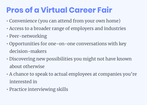 Virtual Career Fair_Pros